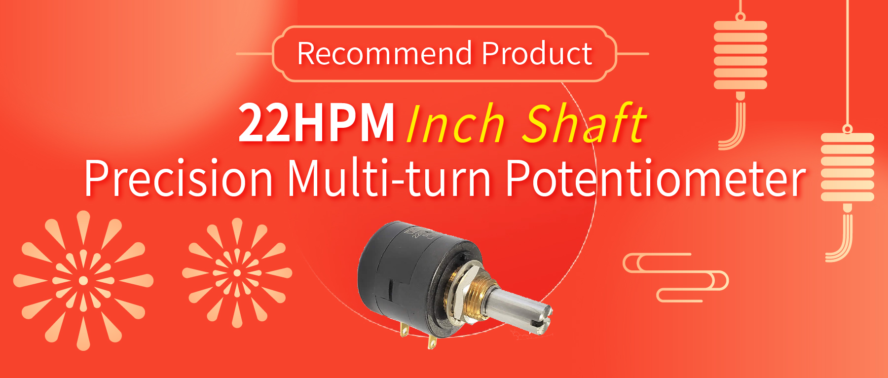 The 22HPM multi-turn wire-wound potentiometer [inch shaft] has influentially entered the market, to ‘rolled’ into the competitive track...